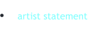 artist statement